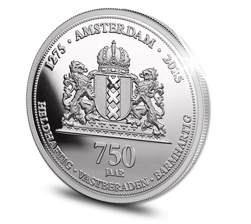 Bestel de 750 Jaar Amsterdam uitgifte nu